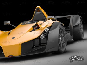 bac mono Modèle 3D
