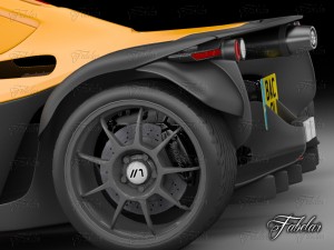 bac mono Modèle 3D
