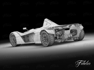 bac mono Modèle 3D