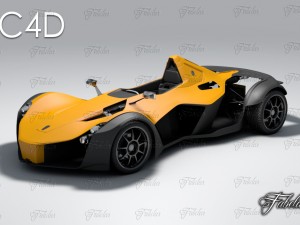 bac mono Modèle 3D