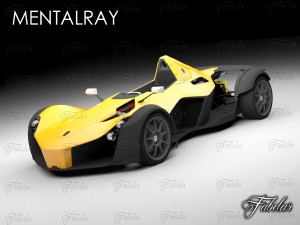 bac mono Modèle 3D