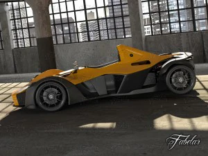 bac mono garage 3D Model