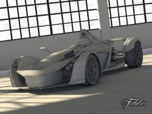 bac mono garage 3D Model