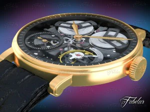watch mechanisms coll 8 3D Model