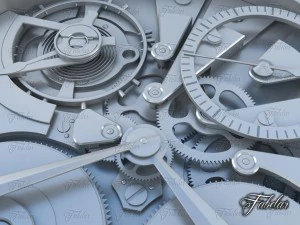 watch mechanisms coll 8 3D Model