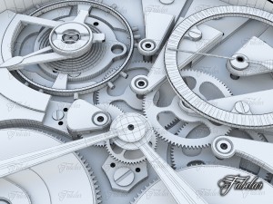 watch mechanisms coll 8 3D Модель