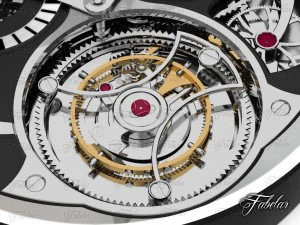watch mechanisms coll 8 3D Model