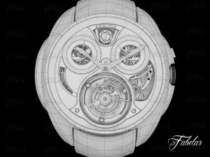 watch mechanisms coll 8 3D Model
