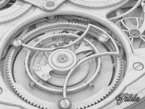 watch mechanisms coll 8 3D Model