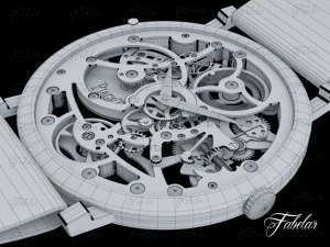 watch mechanisms coll 8 3D Model