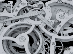 watch mechanisms coll 8 3D Модель