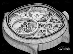 watch mechanisms coll 8 3D Model