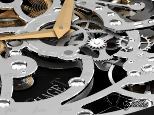 watch mechanisms coll 8 3D Model