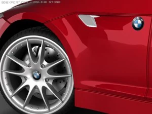 BMW Z4 2009 Vray 3Dモデル
