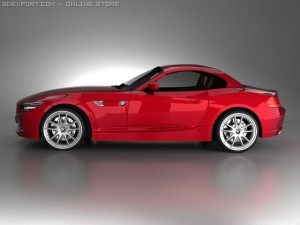 bmw z4 2009 vray 3D 模型