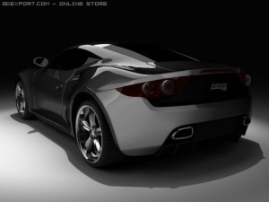 artega gt standard materials 3Dモデル