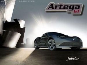 artega gt standard materials 3Dモデル