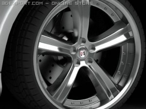 artega gt standard materials 3Dモデル