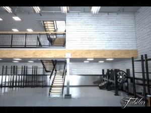 garage 01 Modelo 3D
