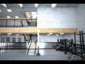 garage 01 3D Model