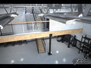 garage 01 Modelo 3D