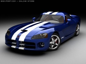 dodge viper srt10 standard m Model 3D