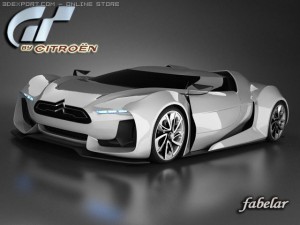 citroen gt standard materials 3Dモデル