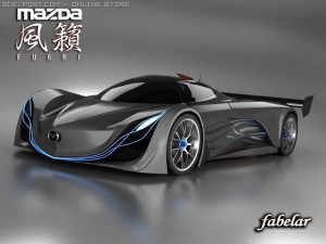 mazda furai standard materials Model 3D