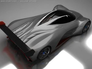 mazda furai standard materials 3D Model