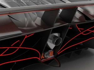 mazda furai standard materials 3D Model