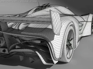 mazda furai standard materials 3D Model