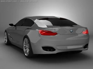 bmw concept cs standard materi 3D Model