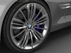 bmw concept cs standard materi 3D Model