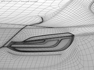 bmw concept cs standard materi 3D Model