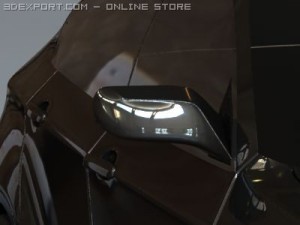 bmw x6 standard materials Model 3D