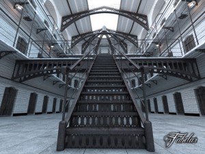 prison 01 day Modelo 3D