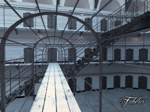 prison 01 day Modelo 3D