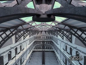 prison 01 day 3D Model