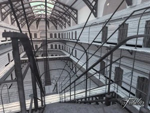 prison 01 day 3D Model