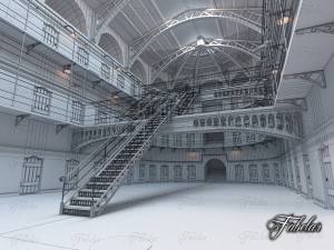 prison 01 day Modelo 3D