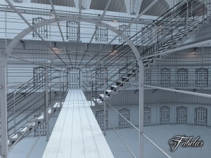 prison 01 day Modelo 3D