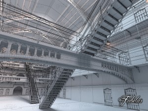 prison 01 day Modelo 3D
