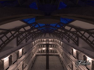 prison 01 day and night Modello 3D
