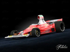 ferrari 312t niki lauda 3D Model