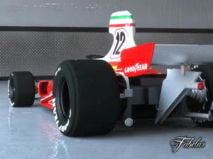 ferrari 312t garage 01 3D Model
