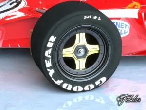 ferrari 312t garage 01 3D Модель