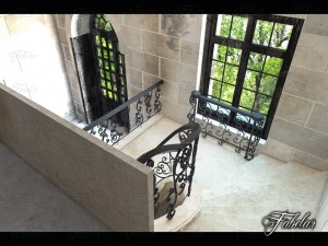 staircase 01 3D Model