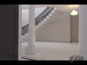 hall 10 Modello 3D