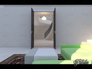 hall 10 Modello 3D