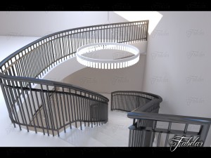 hall 10 Modello 3D